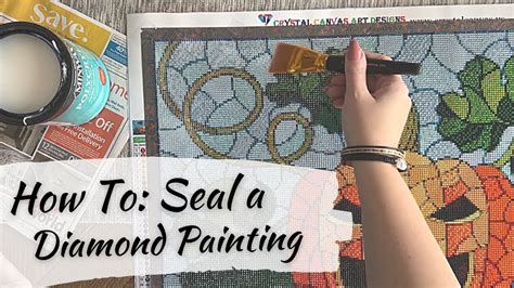 how to seal diamond painting