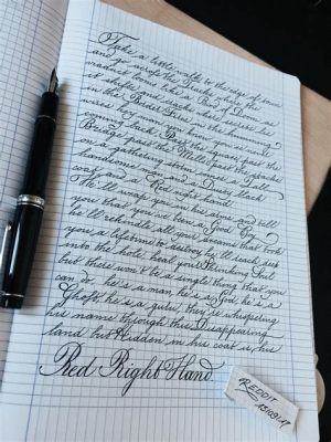 How to Write Good in Cursive: Insights into the Art of Fluid Penmanship